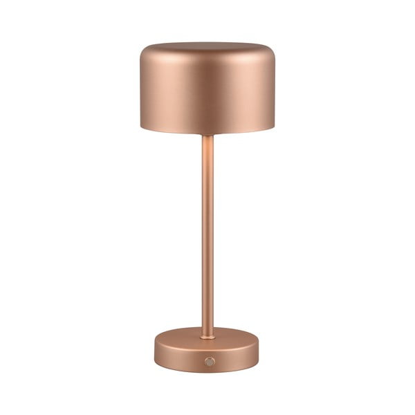 LED настолна лампа с възможност за димиране от мед (височина 30 cm) Jeff - Reality-image-1