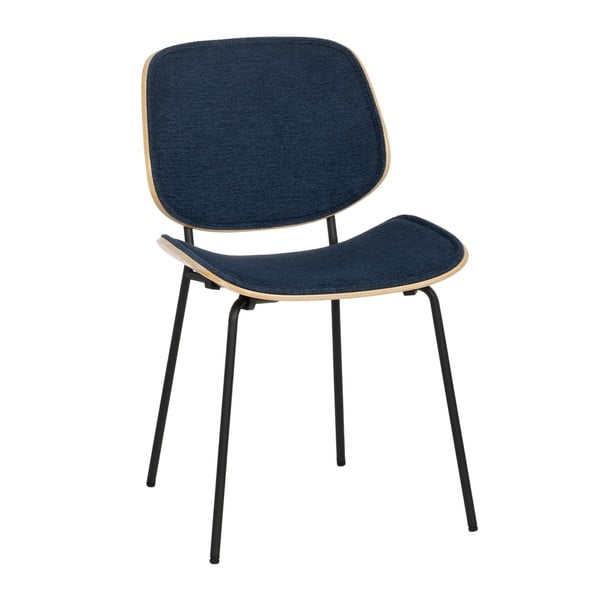 Тъмносини трапезни столове в комплект от 2 бр. Elio – Ixia