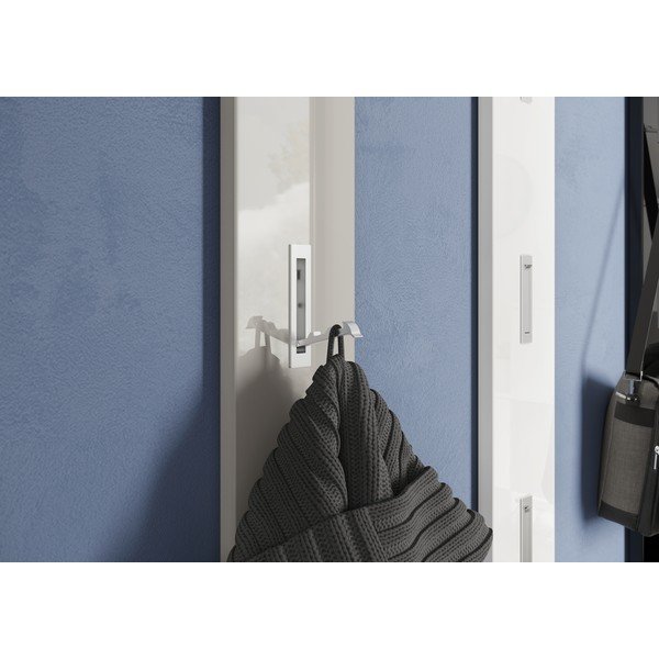 Кремава гланцова стенна закачалка 15 cm – Germania-image-2