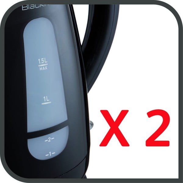 Черна пластмасова кана 1,5 л KO299830 - Tefal-image-1