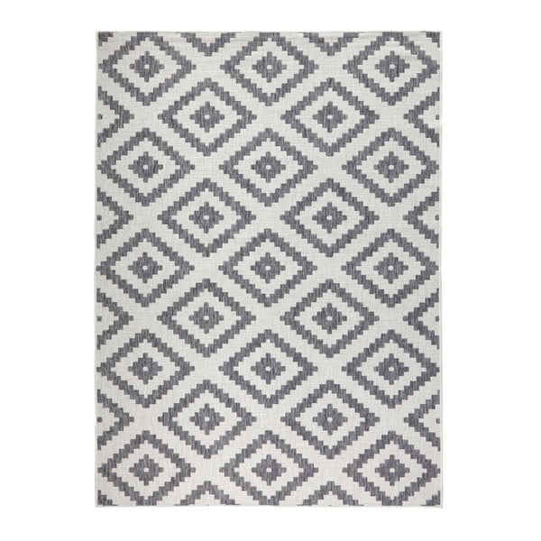 Сив килим за открито , 200 x 290 cm Malta - NORTHRUGS