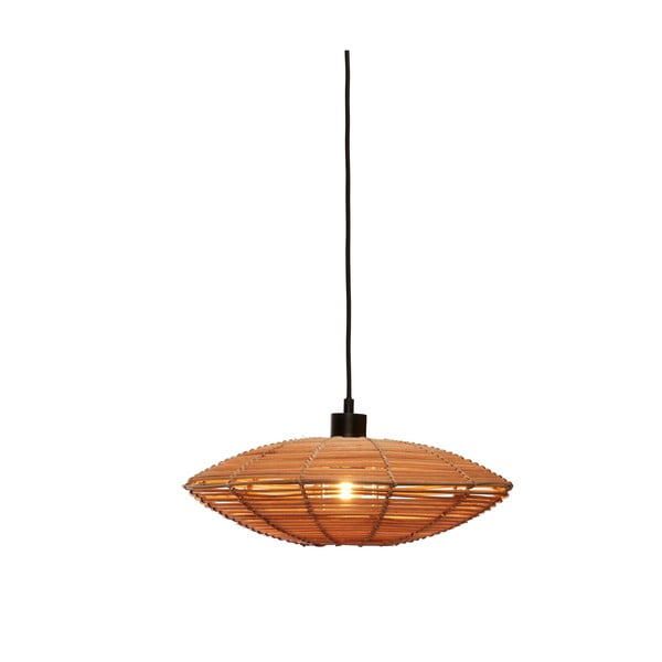 Висяща лампа с абажур от ратан в естествен цвят ø 40 cm Tanami - Good&Mojo