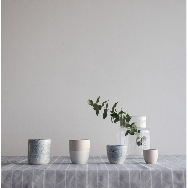 Чаша от бял и черен фаянс , 200 ml Mess - ÅOOMI-image-3