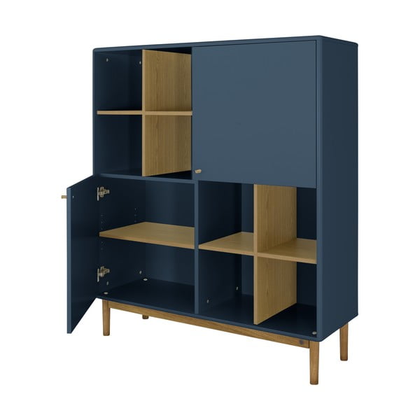 Син шкаф за книги 118x138 cm Color Living - Tom Tailor-image-3