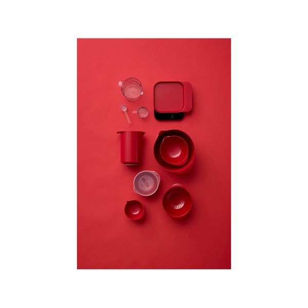 Червени купички в комплект от 3 бр. 750 ml Margrethe Mini – Rosti-image-1