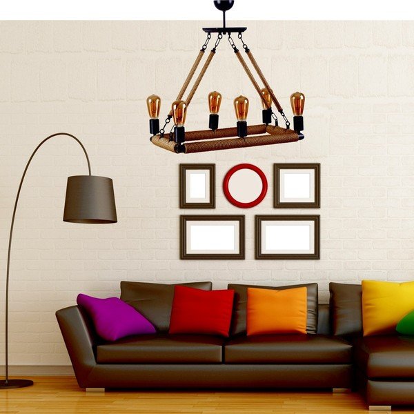 Таванна лампа Kubra, 6 крушки - Unknown-image-2