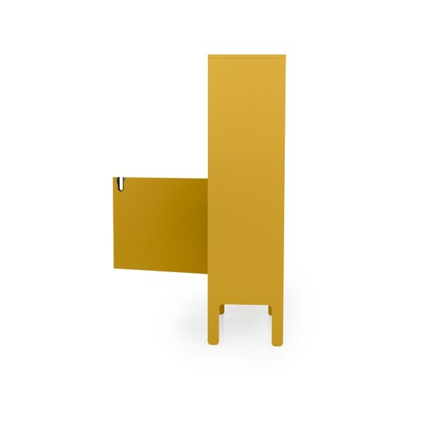 Жълт шкаф , ширина 76 cm Uno - Tenzo-image-3