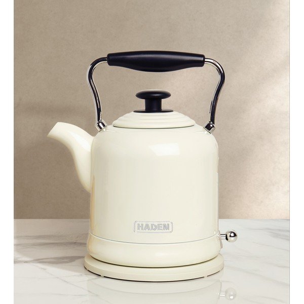 Кремава електрическа кана от неръждаема стомана 1,5 l Highclere – Haden-image-1