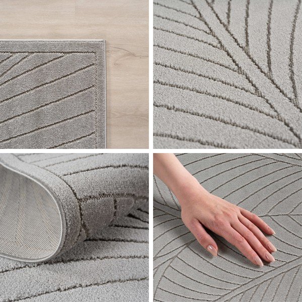 Килим за открито и закрито в сребрист цвят 140x200 cm Nova 1203 – Ayyildiz Carpets-image-2