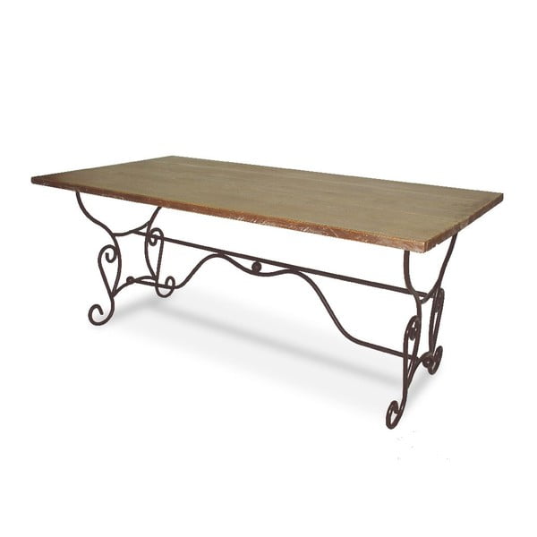 Stůl Iron Wood, 180x90x75 cm