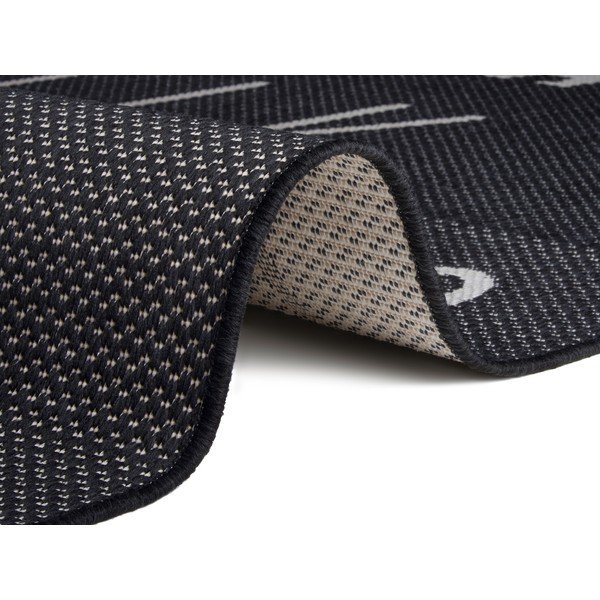 Черно детско килимче Писма, 80 x 150 cm - Ragami-image-2