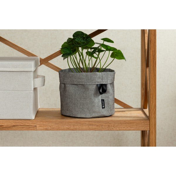 Текстилна кошница ø 20x20 cm Soft Storage Round – Bigso-image-1