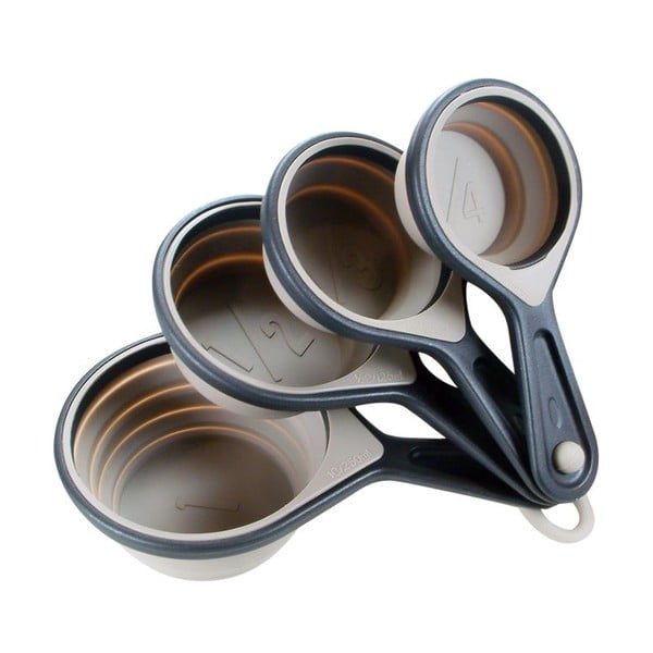 Комплект силиконови мерителни чаши с модел на скала - Kitchenworld