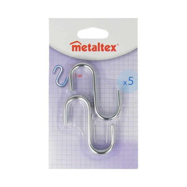 Комплект от 5 метални куки Куки - Metaltex-image-1