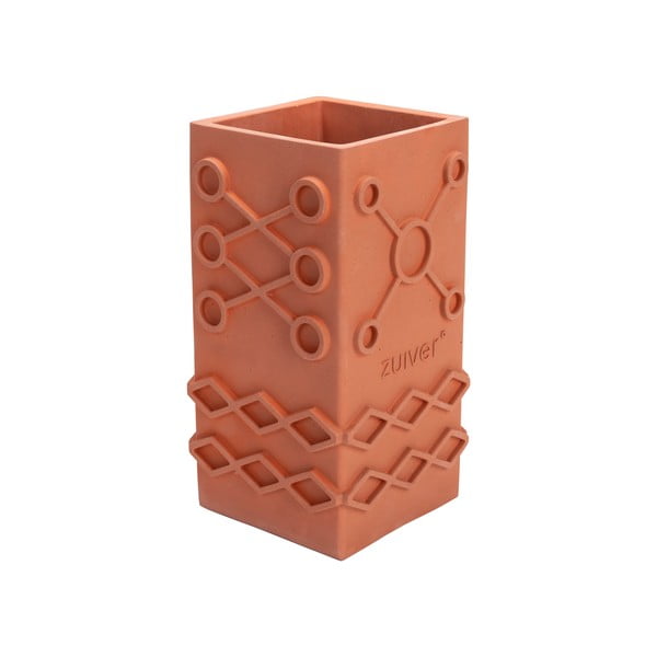 Оранжева бетонна ваза Graphic - Zuiver