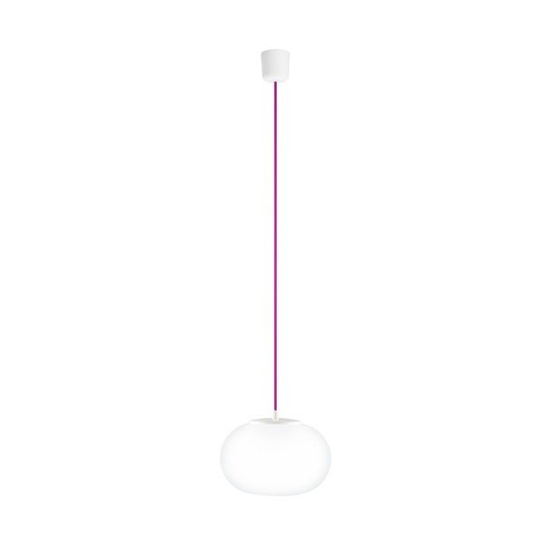 Svítídlo Dosei Elementary, opal matte/fuchsia/white