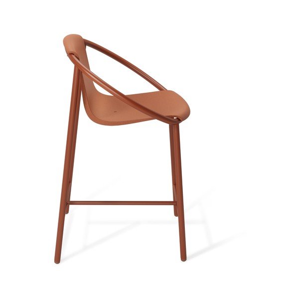 Пластмасов бар стол в тухлен цвят 90 см Ringo - Umbra-image-3