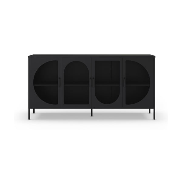 Черен скрин 160x90 cm Tayra – Marckeric