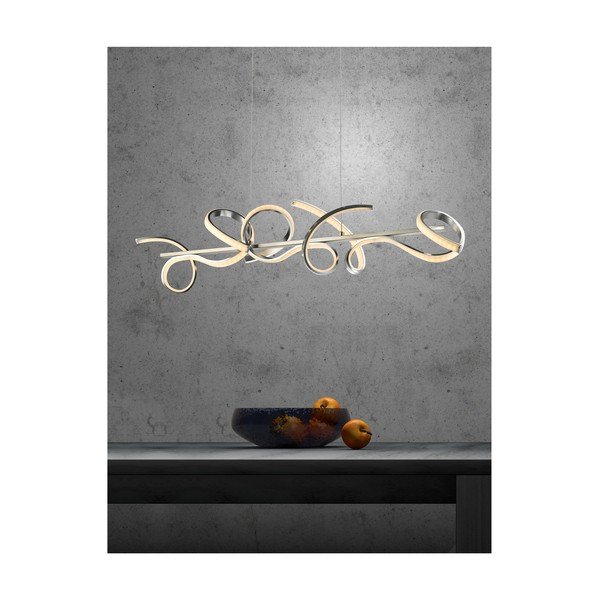 Висящо LED осветително тяло Messina, дължина 1 м - Trio-image-1