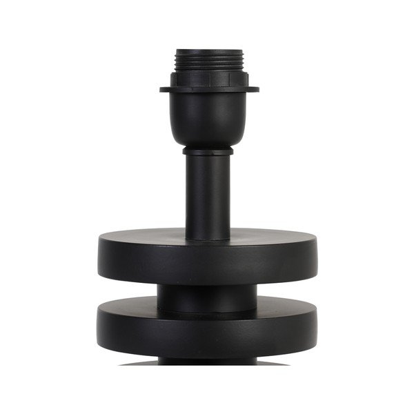 Матово черна основа за настолна лампа 40 cm Desley – Light & Living-image-2