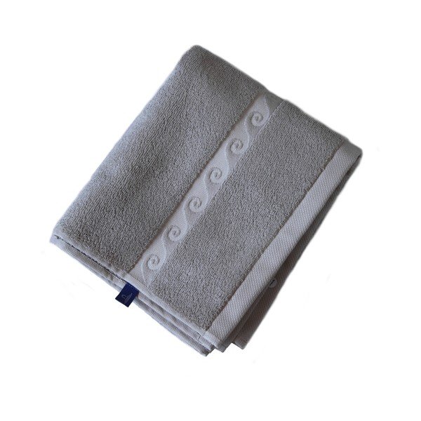 Ručník Wave 50x30, šedý-image-2