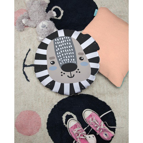 Кръгла възглавница Lion, ø 45 cm - Little Nice Things-image-1