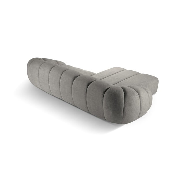 Светлосив ъглов диван (ляв ъгъл) Diana – Micadoni -image-3