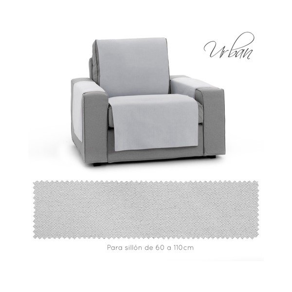 Светлосиво покривало за кресло 55 cm Urban – Casa Selección-image-2