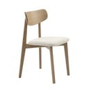 Трапезен стол в кремав и естествен цвят Elim – Unique Furniture