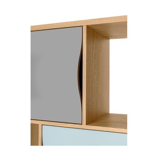 Етажерка за книги в дъб 65x191 cm Avon - Woodman-image-1