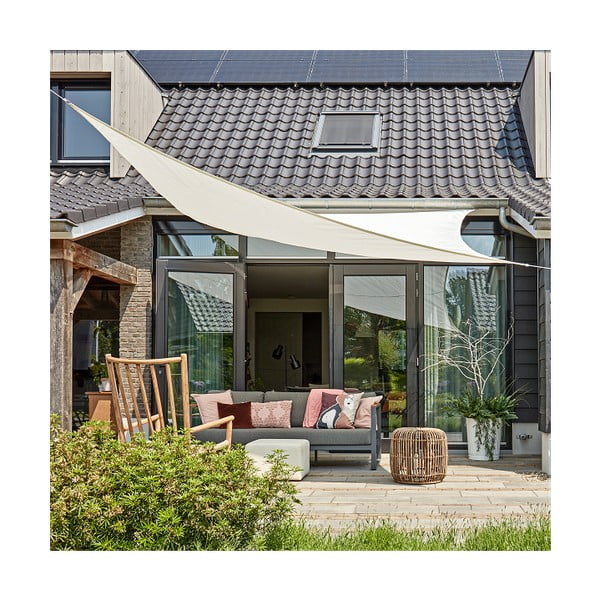 Бежов квадратен чаршаф Como, 3,6 x 3,6 м - Livin' Outdoor-image-2