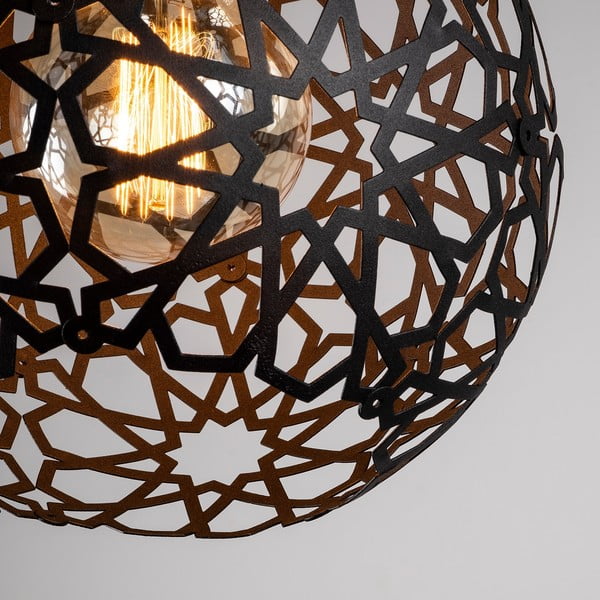 Черно висящо осветително тяло ø 25 cm Fellini – Opviq lights-image-4