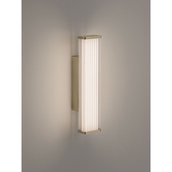 Матово златиста метална LED стенна лампа Misty – Nova Luce-image-1