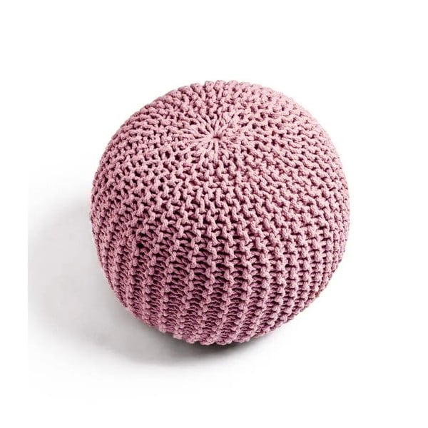 Розова плетена табуретка Jagger – Bonami Essentials-image-1