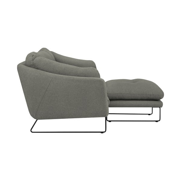 Set šedozelené pohovky a sedacího pufu Windsor & Co Sofas Comet-image-2