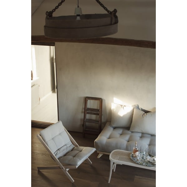 Сгъваем стол Суров/кремав Boogie - Karup Design-image-1