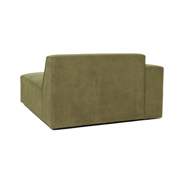 Модул за диван от зелен велур (ляв ъгъл) Sting - Scandic-image-3