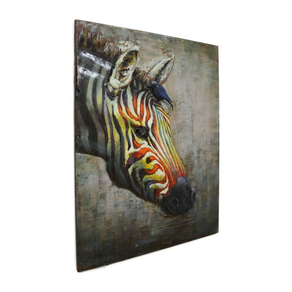Ručně malovaný obraz Vivorum Zebra, 60 x 80 cm-image-1