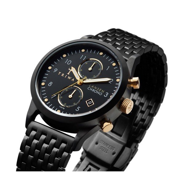 Hodinky Triwa Midnight Lansen Chrono-image-2