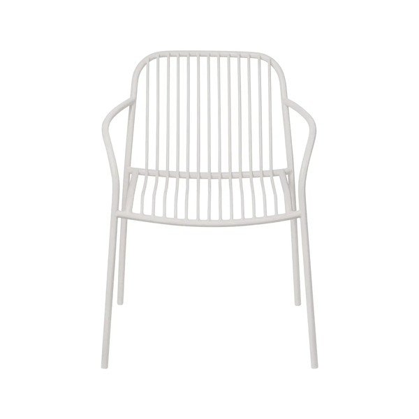 Светлосив градински стол метален Yua Wire – Blomus-image-2