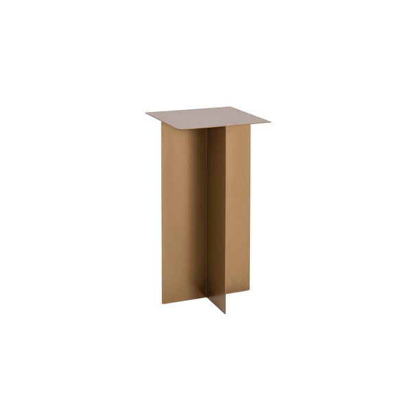 Konferenční kovový stůl ve zlaté barvě Custom Form Oli, ⌀ 30 cm