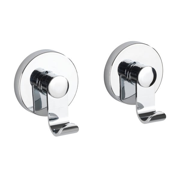 Комплект от 2 куки за стена Vacuum Loc Irun - Wenko-image-2