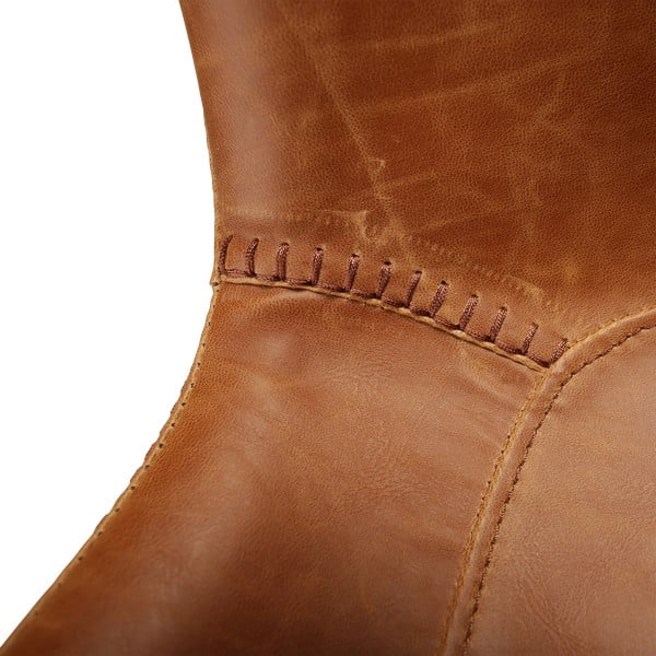 Кафяв трапезен стол от изкуствена кожа DAN-FORM Дания Hype - DAN-FORM Denmark-image-4