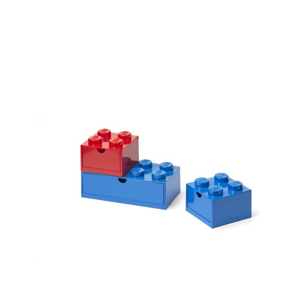 Пластмасови детски кутии за съхранение в комплект от 3 броя Multi-Pack - LEGO®-image-1