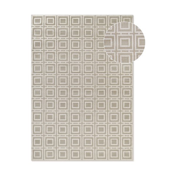Кремав килим 120x170 cm Perles Howlite – Elle Decoration