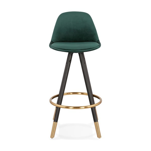 Тъмнозелен мини бар стол, височина на седалката 65 cm Carry - Kokoon-image-1