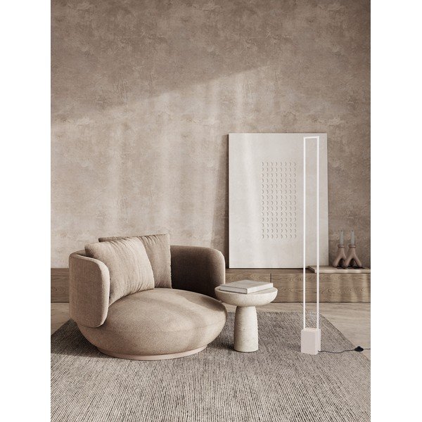 Бяла LED подова лампа (височина 161 cm) Lithos – Nova Luce-image-1