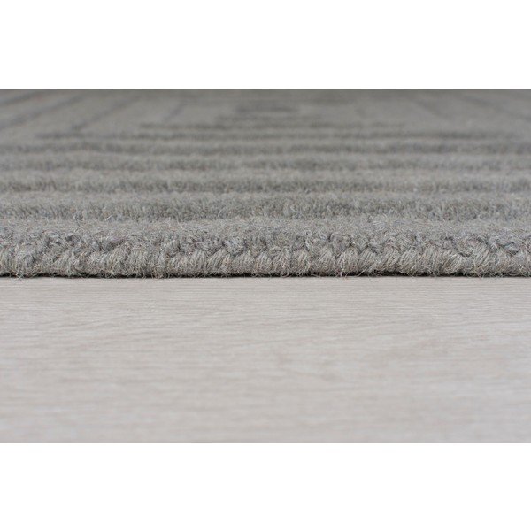 Сив вълнен килим , 160 x 230 cm Estela - Flair Rugs-image-2