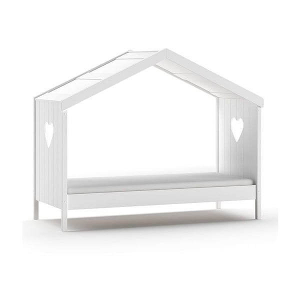 Бяло легло за къща 90x200 cm Amori - Vipack-image-4