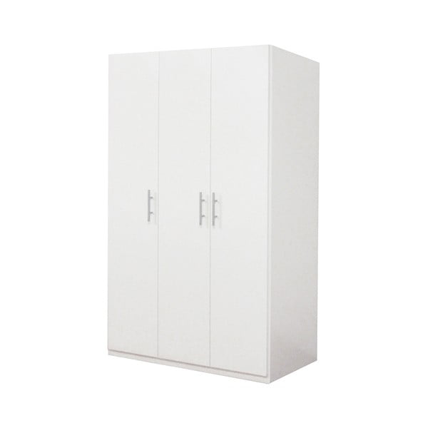 Бял гардероб с три врати Evegreen House Home, 53 x 202 cm - Evergreen House
